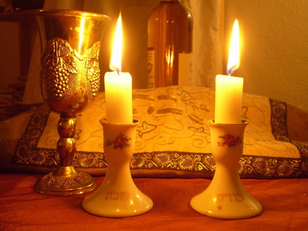 Shabbat candles