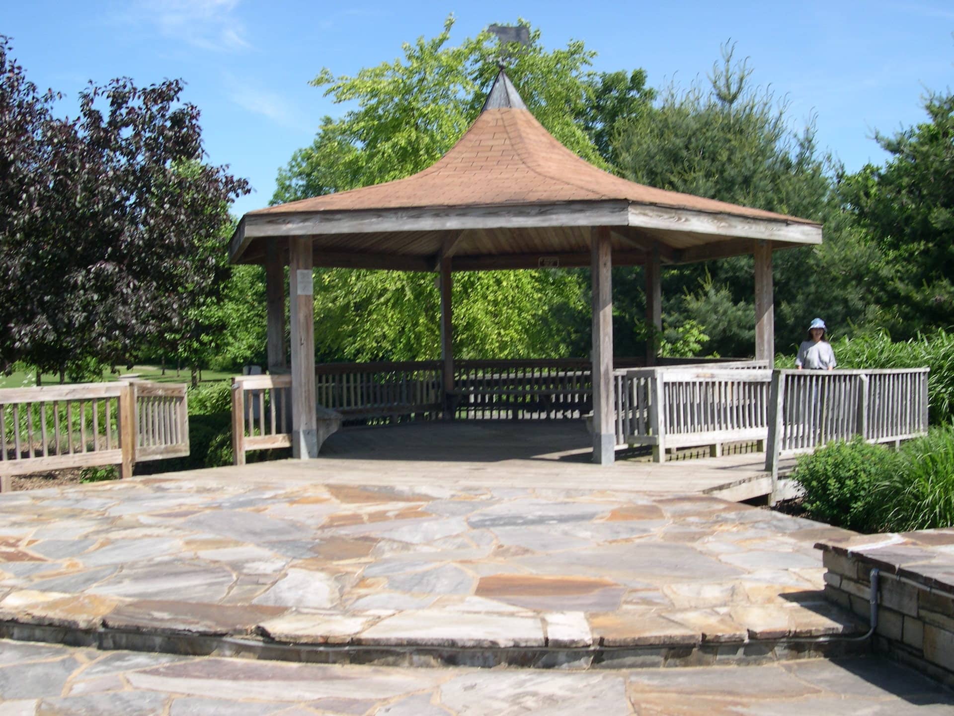 Gazebo at Fayetteville's Gulley Park