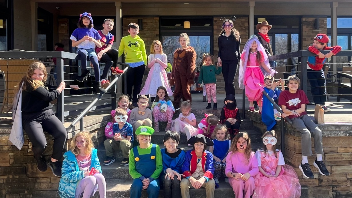 Religious school students